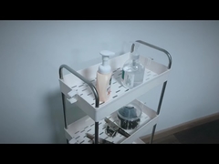 Wózki do przechowywania z zamykanymi kółkami