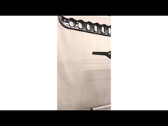 3-poziomowy, składany stojak do suszenia prania ze stali nierdzewnej