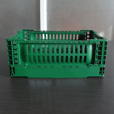 Jakość Składana plastikowa skrzynia do przechowywania w kuchni, wydrążona o wysokości 120 mm fabryka